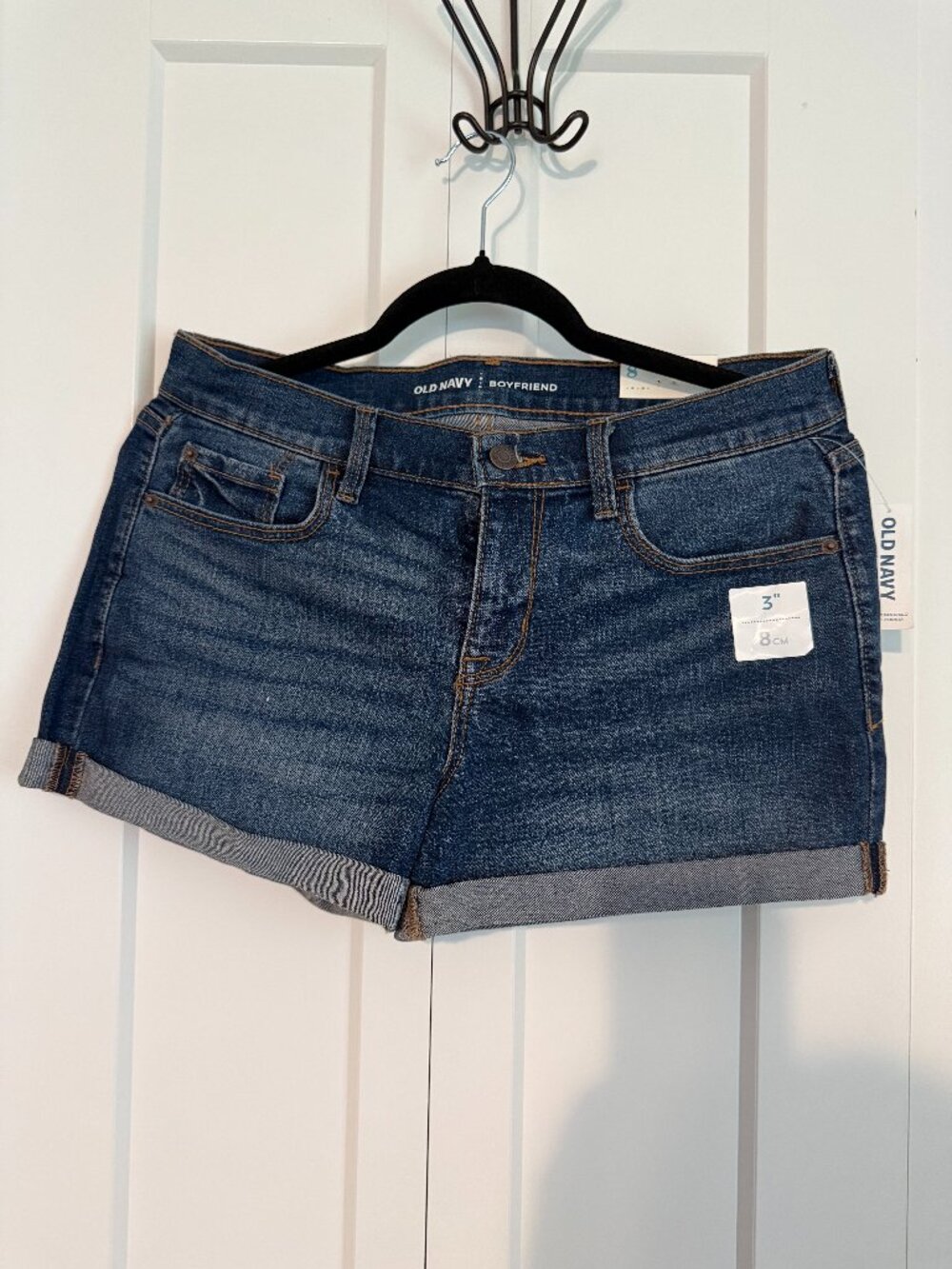 NEW Old Navy Boyfriend Denim Shorts – Women's Size 8